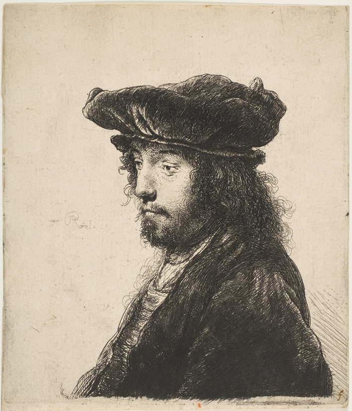  伦勃朗·梵·莱茵 Rembrandt van Rijn——自画像14